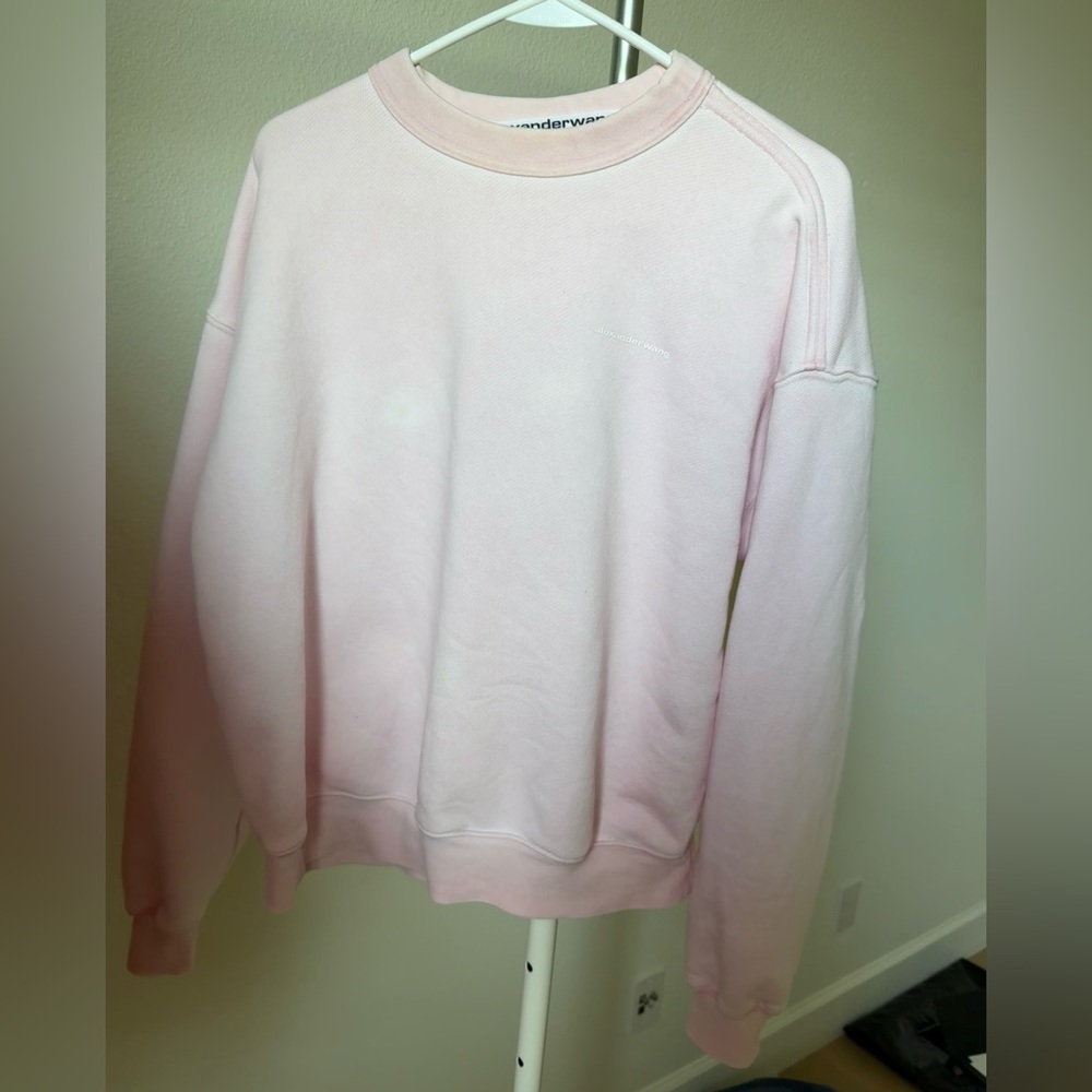 Alexander Wang Pink Crew Neck Sweater